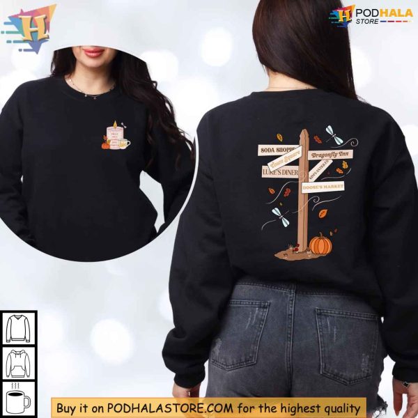 Gilmore Girls Sweatshirt, Stars Hollow Design, Autumn Fashion for TV Lovers