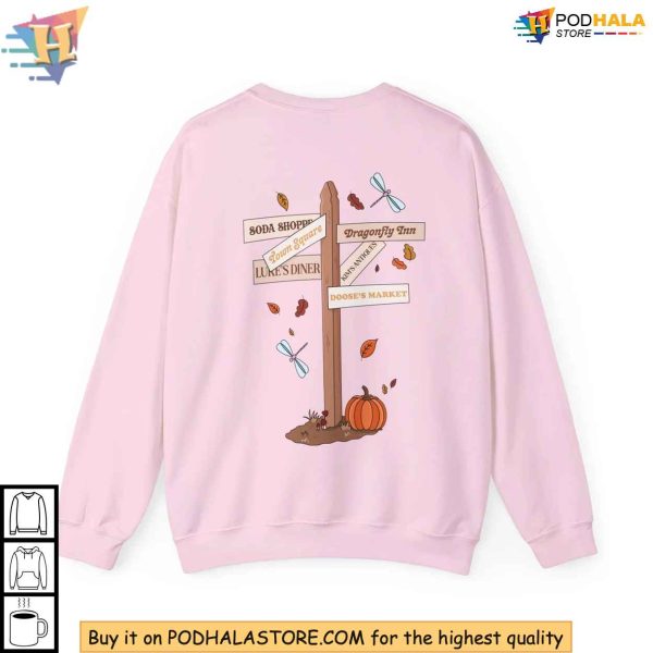 Gilmore Girls Sweatshirt, Stars Hollow Design, Autumn Fashion for TV Lovers
