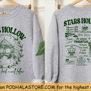 Gilmore Girls Sweatshirt Stars Hollow Hoodie Lukes Diner Shirt Cozy TV Apparel 2