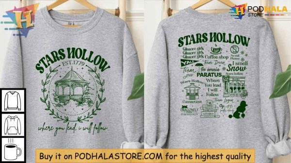 Gilmore Girls Sweatshirt, Stars Hollow Hoodie, Luke’s Diner Shirt, Cozy TV Apparel