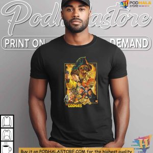 Goonies T Shirt Classic Movie Graphic Tee Vintage 1980s Adventure Shirt 2