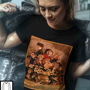 Goonies Tshirt 80s Movie Fan Shirt Vintage Graphic Tee Gift for Movie Lovers 2