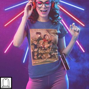 Goonies Tshirt 80s Movie Fan Shirt Vintage Graphic Tee Gift for Movie Lovers 3