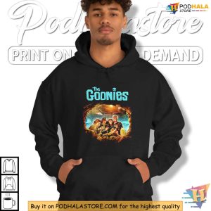Goonies Tshirt, Adventure Movie Graphic Tee, Classic 1980s Pop Culture Shirt
