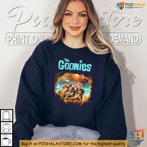 Goonies Tshirt Adventure Movie Graphic Tee Classic 1980s Pop Culture Shirt 3