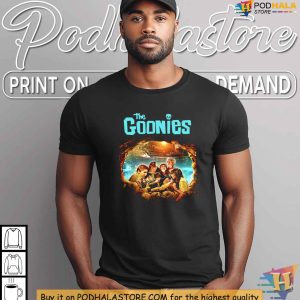 Goonies Tshirt Adventure Movie Graphic Tee Classic 1980s Pop Culture Shirt 4