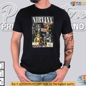Grunge Rock Nirvana Hoodie, Iconic In Utero Album Design for 90s Music Fans