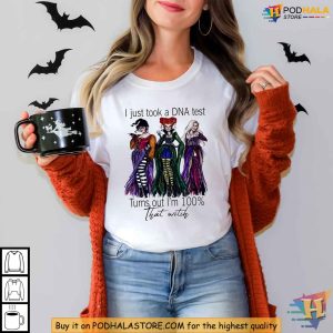 Halloween Sanderson Sisters Shirt Witchy Womens Tee Hocus Pocus Apparel 2