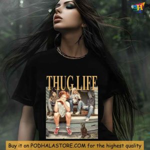 Hocus Pocus Halloween Shirt, Sanderson Sisters Thug Life Tee, Retro Witches Top