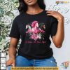 Horse Design Breast Cancer Awareness Shirt, Pink Ribbon T-Shirt for Women