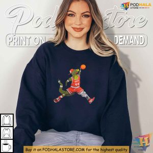How Ridiculous Merch Funny Basketball Dinosaur Shirt Sports Apparel for Fans 3