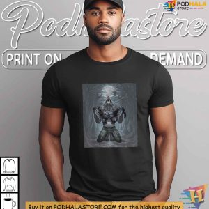 Howling Werewolf Ripping Shirt Dark Fantasy Creature T Shirt 3