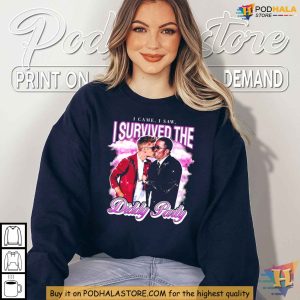 I Survived The Diddy Party Shirt, Celebrity Satire Apparel for Fans of Sean Combs