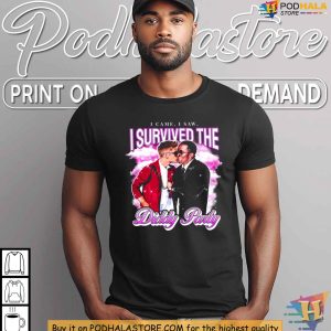I Survived The Diddy Party Shirt Celebrity Satire Apparel for Fans of Sean Combs 2