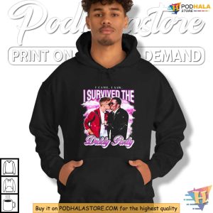 I Survived The Diddy Party Shirt Celebrity Satire Apparel for Fans of Sean Combs 3