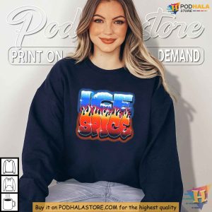 Ice Spice Munch Logo Shirt, Iconic Music Artist Apparel for Streetwear Fans