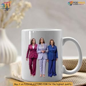 Kamala Pride Mug, Bisexual Flag Colors, LGBTQ Political Empowerment Gift