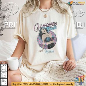 Katy Perry Merch California Girls Yellow Shirt Iconic 2010s Style Pop Culture Tee 4