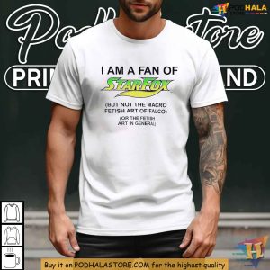 Kellytoydk Star Fox Fan Shirt Satirical Critique of Macro Fetish Art Humor 2