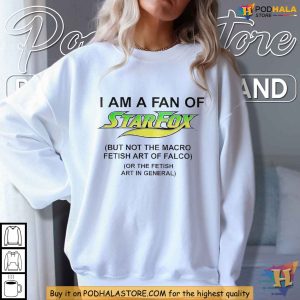 Kellytoydk Star Fox Fan Shirt Satirical Critique of Macro Fetish Art Humor 4