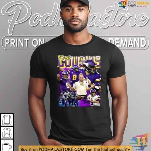 Kirk Cousins Shirt, Minnesota Vikings Apparel, Perfect NFL Game Day Wear
