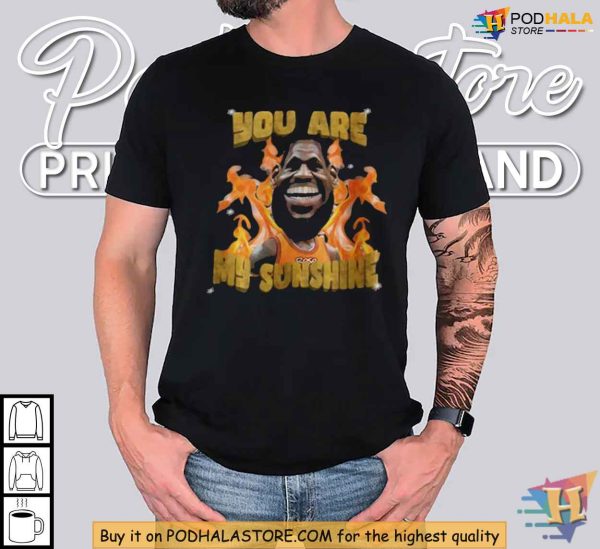 Lebonbon Sunshine Shirt, LeBron Inspired Fan Apparel