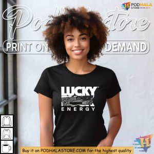 Lucky Energy Shirt Positive Vibes Apparel Motivational Graphic Tee 2