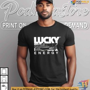 Lucky Energy Shirt Positive Vibes Apparel Motivational Graphic Tee 4