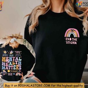 Mental Health Matters Sweatshirt, Spread Awareness, Support Mental Wellness