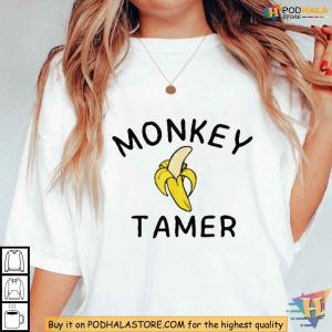 Monkey Tamer Shirt Funny New Parent Gift Matching Family Birthday T Shirt 4