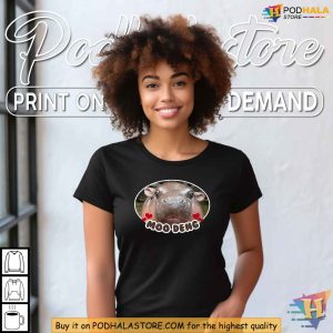 Moo Deng Adorable Baby Hippo Meme Shirt Internets Favorite Hippo Apparel 4