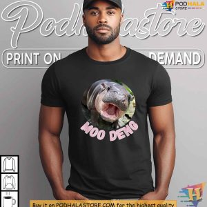 Moo Deng Baby Hippo Shirt Cute Thai Meme Funny Hippopotamus Shirt Design 2