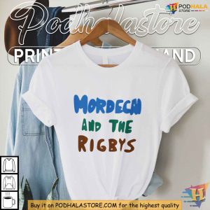 Mordecai And The Rigbys Cartoon Band Shirt Unique Regular Show Clothing 2
