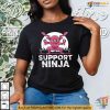 Ninja Breast Cancer Awareness Shirt, Toddler Boys Support Survivor Clothing