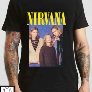Nirvana Hoodie, Hanson Mashup Shirt, 90s Music Nostalgia Apparel for Fans