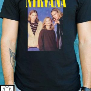Nirvana Hoodie Hanson Mashup Shirt 90s Music Nostalgia Apparel for Fans 3