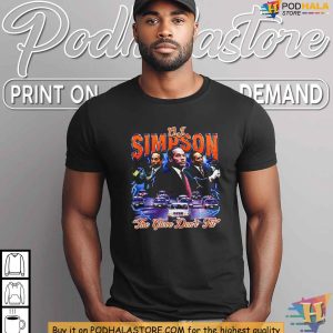 OJ Simpson T Shirt, The Glove Don't Fit Graphic Tee, 90s Crime Memorabilia