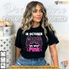 October Breast Cancer Awareness Shirt, Gaming Pink Ribbon Kids Youth Tee