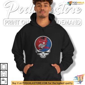 Ole Miss Grateful Dead Shirt Classic Rock and Sports Collaboration Apparel 4