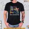 Patriotic Cats Lives Matter Shirt, MAGA Cat Tee for Political Humor Fans