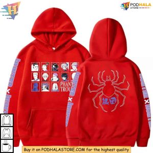 Phantom Troupe Hoodie Hunter x Hunter Anime Sweatshirt Cosplay Outfit 2