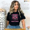 Pink Ribbon Monster Truck Breast Cancer Awareness Shirt for Kids, Support Tee