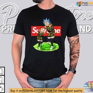 Pop Culture Rick and Morty Shirt, Supreme Style Fashion Apparel