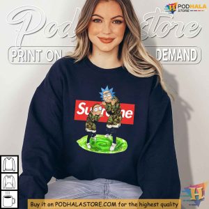 Pop Culture Rick and Morty Shirt Supreme Style Fashion Apparel 2