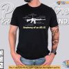 Pro-Gun Rights Freedomkat1974 Shirt, AR-15 Anatomy, Anti-Government Tee