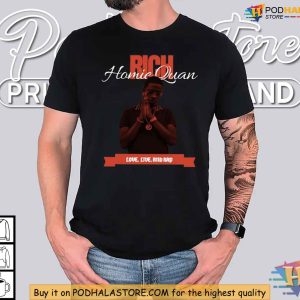 Rich Homie Quan Memorial Shirt, Celebrate Rappers Life, Love, and Legacy
