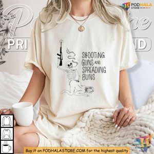 Shootermcfapn Ass Spread Shirt Edgy Skeleton Design with Provocative Humor 2