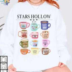 Stars Hollow Inspired Gilmore Girls Sweatshirt, Coffee Mugs Design Hoodie
