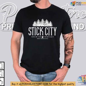 Stick City Shirt Mars Pennsylvania Brewery T Shirt Craft Beer Apparel 2