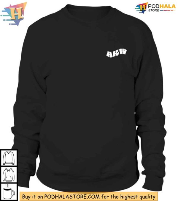 Trendy Avery Katherine Wood Smiley Face Sweatshirt, Unisex Influencer Merch